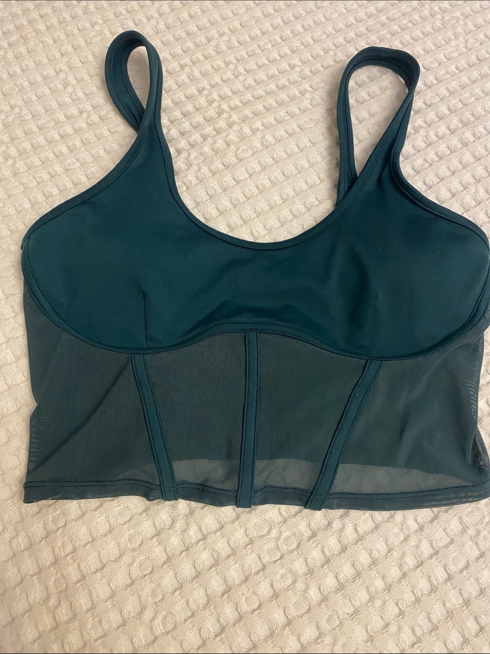 Alo yoga M gorgeous corset bra